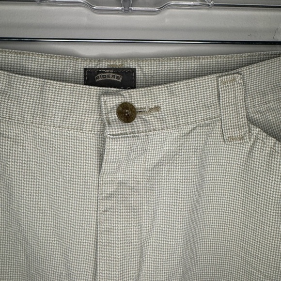 Women’s vintage Riders Casuals pants with green and white checks size 12 - Picture 2 of 8